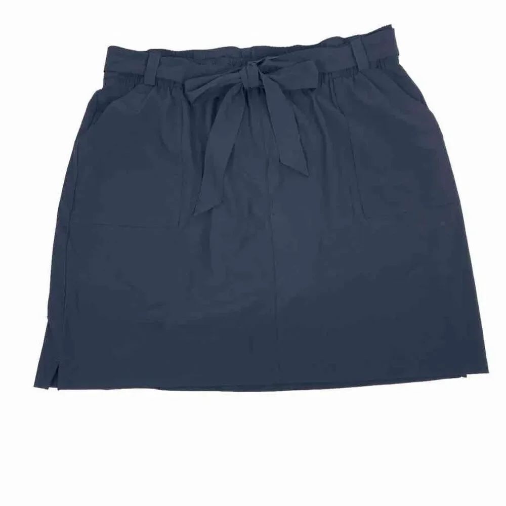 T by TalbotsโBelted Black Skort size 1X Petite